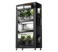 Spider Farmer 6PCS 18W LED Grow Light Bars with Plant Stand and 70x35x150cm Tent