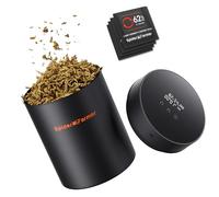 Spider Farmer Auto-Cure Smart Jar - Récipient de scellage sous vide portable de 2 l - Avec 4 paquets d'humidité de 62 % - Verre de durcissement hermétique - Pour herbes, champignons, café, épices