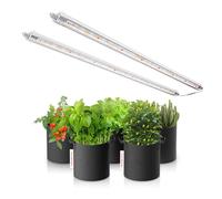 SPIDER FARMER Lampe LED pour plantes Glow80, 110 cm, spectre complet, étanche, 2-Pack, 476 LED, 80W