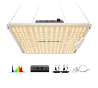 Spider Farmer SF1000 Lampe de Croissance Horticole LED 100W, Améliorées, Spectre Complet Dimmable, Haute PPFD, Forte Pénétration, Semis, Croissance & Floraison, Tente de Culture 60x60 à 90x90cm