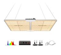 Spider Farmer SF2000 Lampe de Croissance Horticole LED 200W, Améliorées, Spectre Complet Dimmable, Haute PPFD, Forte Pénétration, Semis, Croissance & Floraison, Tente de Culture 60x120cm