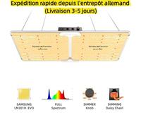 Spider Farmer SF2000LED pousse la lumière 200W avec pilote Dimmable Smart APP Control pour pousser les kits de tente