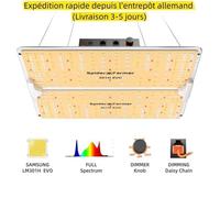 Spider Farmer SF2000Pro 200W 2x2FT LED pousse la lumière avec pilote Dimmable Smart APP Control pour pousser la tente hydroponique