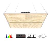 Spider Farmer SF4000 Lampe de Croissance Horticole LED 450W, Améliorées, Spectre Complet Dimmable, Haute PPFD, Forte Pénétration, Semis, Croissance & Floraison, Tente de Culture 120x120cm