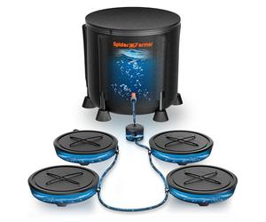 Spider Farmer Système d'irrigation automatique par gravité 2025 sans alimentation, réservoir 13 gallons, base en tissu