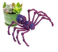 Spider Fidget Toy - Arachnid Motion Gadget, 1 Piece Jointed Figure for Tactile Play, 3D Printed Creepy Crawler with Moving Legs, Desktop Gear, Gothic Manual Spinner for Offices, and Dens