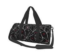 Spider Halloween Webs Sacs de Voyage Sacs de Sport Bagages de Sport Grand Sac fourre-Tout de Voyage Sacs de Week-End de Nuit pour Hommes et Femmes