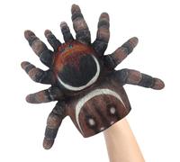 Spider Hand Puppet - Jouet d'histoire Amusant, en Peluche Flexible, Figurine de Divertissement d'engagement, Design Mobile Doux | Jeu interactif d'halloween pour de la Maternelle