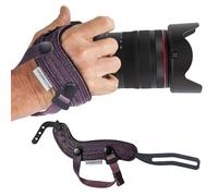 Spider Holster Dragonne SpiderPro V2 pour appareil photo avec montage à pression et sangle de poignet en option - Compatible DSLR et sans miroir (Violet)