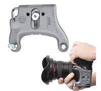 Spider Holster - Plaque d'Appareil Photo Reflex Numérique SpiderPro en Acier Inoxydable et Aluminium avec Coussinets Antidérapants - Compatible avec Trépied 1/4"-20
