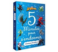 SPIDER-MAN - 5 minutes pour s'endormir - Vol.2 - Aventures d'Araignées - Marvel - Disney Marvel - Hachette Disney - cartonné - Album jeunesse