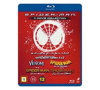 Spider-Man 9 Films Collection - 9-Disc Set ( Spider-Man / Spider-Man 2 / Spider-Man 3 / Venom / The Amazing Spider-Man / The Amazing Spider-Man 2 / Spider-Man: [ Blu-Ray, Reg.A/B/C Import - Denma