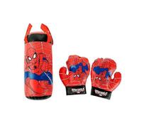 Spider-Man Boxing Bag for Children, Boxing Bag Toy with Boxing Gloves and Adjustable Stand, Birthday Gift for Boys 4-9 Years