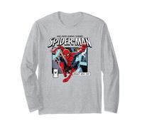 Spider-Man Brand New Day Jumping Comic Manche Longue