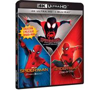 Spider-Man Coffret (Homecoming+ Spider-Man: Far From Home + Spider-Man: Into The Spider-Verse) (Blu Ray 4k Uhd + Blu-Ray)