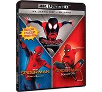 Spider-man Coffret (Homecoming+ Spider-Man: Far from Home + Spider-Man: Into the Spider-Verse) (Blu Ray 4K UHD + Blu-ray) G