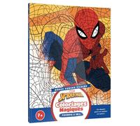 SPIDER-MAN - Coloriages magiques - Trompe-l'oeil (7+) - Héros contre Vilains - MARVEL - Collectif - Hachette Disney - broché - Document jeunesse