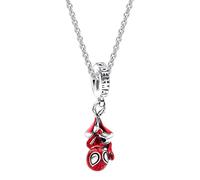 Spider Man Cool Charms Pendentif Ensemble Charms Chaîne En Alliage Réglable Pendentif Spider Man Collier De Perles De Charmes D'araignée De Super-héros D'halloween Pour Garçons, Hommes, Femmes Filles