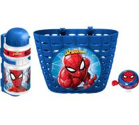 Spider-Man Enfants Accessoires Vélo Bleu 3 pièces