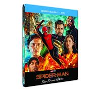 Spider-Man : Far From Home - Boîtier Steelbook Limité Exclusif Amazon - Blu-Ray + Dvd