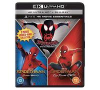 Spider-Man : Far from Home / Homecoming / Into the Spider‑Verse – Coffret 4K Ultra‑HD + Blu‑ray – Import