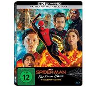 Spider-Man: Far from Home-Steelbook (4K Ultra HD) (+ Blu-Ray 2D) [Import]