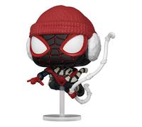 Spider-Man Funko POP Vinyl Figurine Miles Morales Costume d'Hiver 9 cm