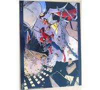 Spider-Man & Goldorak - MARVEL - 21x30 cm - AFFICHE / POSTER G