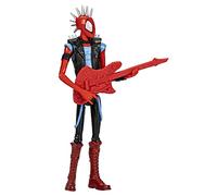 Spider-Man Hasbro Marvel Across The Spider-Verse, Spider-Punk, Figurine d'action de 15,2 cm avec Accessoire de Guitare, pour garçons et Filles à partir de 4 Ans