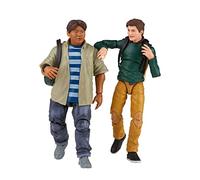 Spider-Man Hasbro Marvel Legends Series 60e Anniversaire, Pack de 2 Figurines Peter Parker et Ned Leeds Univers MCU, 15 cm, 7 Accessoires F3457 Multicolore