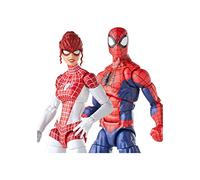 Spider-Man Hasbro Marvel Legends Series, Pack de 2 Figurine et Marvel's Spinneret de 15 cm, inclut 10 Accessoires F3456 Multicolore