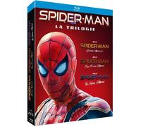 Spider-Man Homecoming + Far from home + No way home BLU-RAY NEUF
