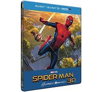 Spider-Man : Homecoming – Blu-ray – Édition limitée SteelBook® 3D + 2D + Digital Ultraviolet