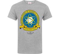 Spider-Man Hommes Homecoming Midtown School T-shirt NS4144 (3XL) (Gris)
