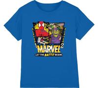 Spider-Man - "Let The Battle Begin" T-shirt pour enfants TV14970 (128) (Bleu roi)