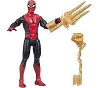Spiderman Marvel Figurine Spider-Man Rouge Et Noir Avec Armure Mystery Web Gear