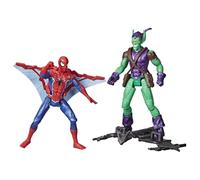 Spider-Man Marvel Epic Hero Series vs Green Goblin Ensemble de Figurines d'action de 10,2 cm et 2 Accessoires, Jouets de Super héros Marvel pour Enfants à partir de 4 Ans