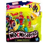 Spider-Man Marvel Mixmashers Figure d'action et accessoires personnaliss de mix et d'accessoires de super-hros pour enfants de 4 ans et plus
