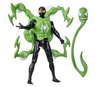 Spider-Man Marvel VenomVersus Epic World of Action Miles Morales Deluxe Figure avec Accessoires, Jouets de Super héros de 10,2 cm pour Enfants à partir de 4 Ans
