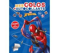 SPIDER-MAN - Mes colos + autocollants - MARVEL