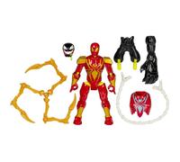 SPIDER-MAN MixMashers Marvel, Figurine Iron Spider Deluxe à mélanger et Combiner avec Accessoires