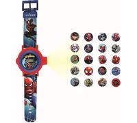 Spider-Man Montre Bracelet Ajustable écran Digital avec 20 Projections, pour Enfant