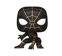 Spider-Man: No Way Home - Figurine Pop! Spider-Man (Black & Gold Suit) 9 Cm
