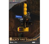 Spider-Man Pas De Way Home Black/Or Suit D-Stage PVC Statue Beast Kingdom