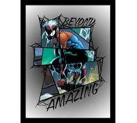 Spider-Man - Poster encadré "Beyond Amazing 3" PM8608 (40 cm x 30 cm) (gris/marron)