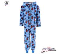 SPIDER-MAN - Pyjama Combinaison Polaire Garçon - FM/3/SPIDER/PYJ/COMB/HW2158/BLUE/8 3 ans