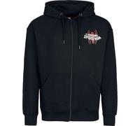 Sweat-shirt zippé à capuche de Spider-Man - Retro Comic Design - S à L - pour Homme - noir M