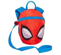 SPIDER-MAN Sac à dos avec rênes enfants tout-petits harnais de sécurité détachable pépinière sac de jour Spidey Mini sac à dos