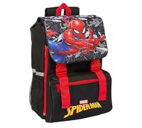 SPIDER-MAN - Sac à dos extensible, facile à nettoyer, idéal pour les enfants de différents âges, confortable et polyvalent, qualité et résistance, 28,5 x 15 x 41 cm