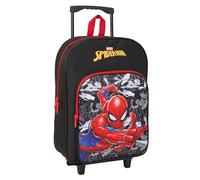 Safta Spider-man 21l 32x42x14 Cm Wheeled Backpack Noir